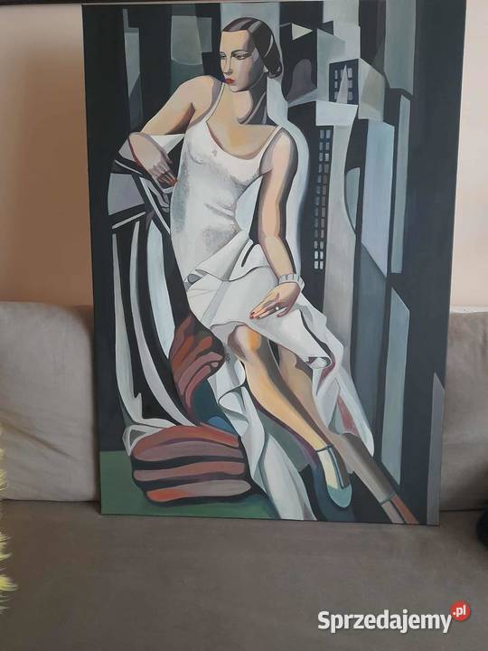 Sprzedam obraz Allan Bott Tamara Łempicka opolskie Opole sprzedam