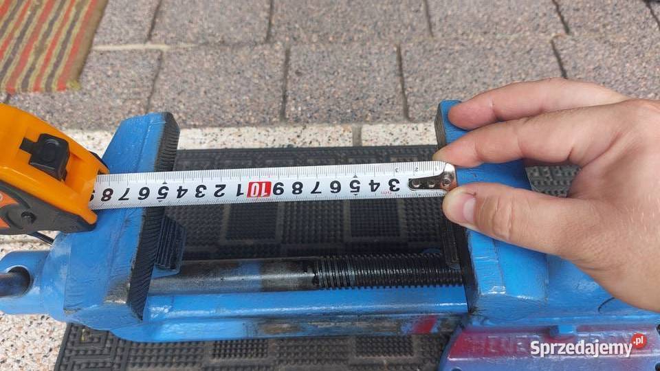 Imadło stołowe Heuer Front Germany kute stalowe