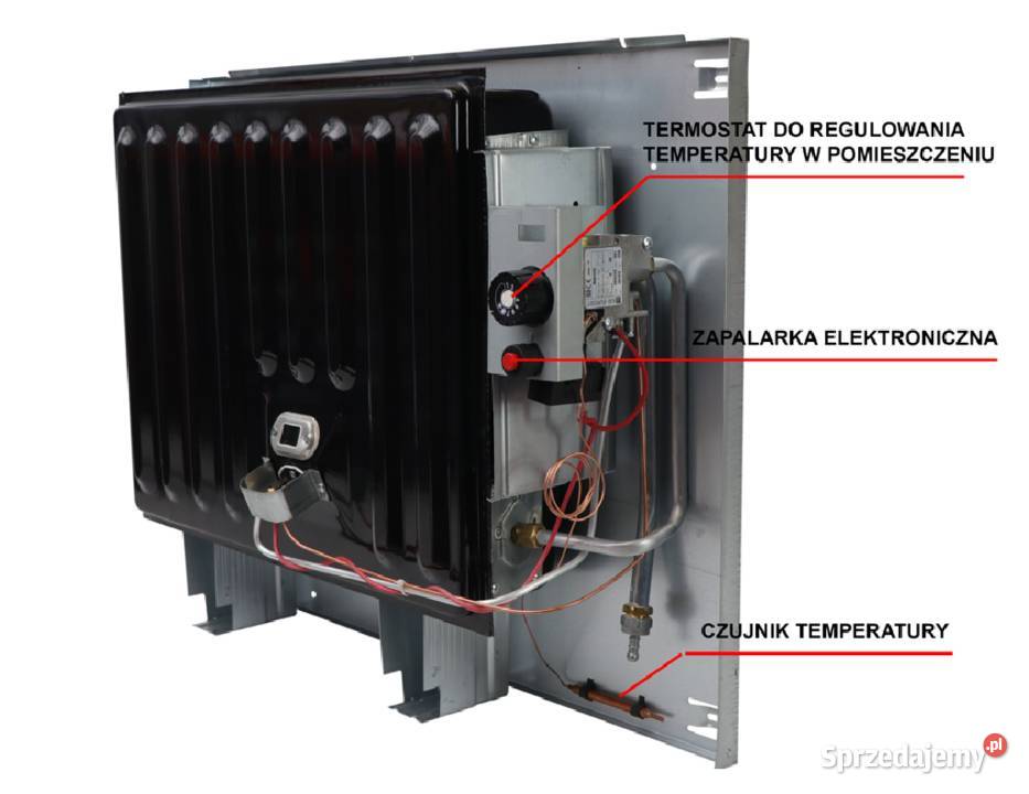 Grzejnik gazowy piecyk konwektor FUJIJAMA FHS Wałbrzych