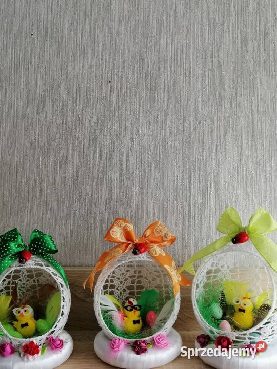 Stroik świąteczny wielkanocny wykonany Katowice sprzedam