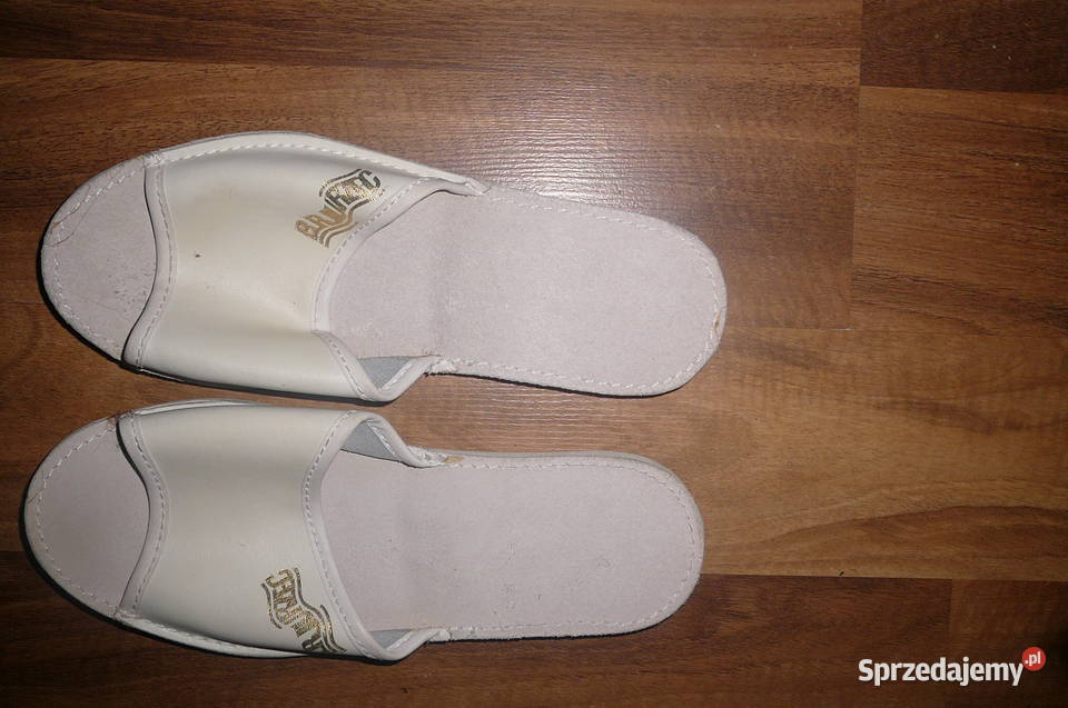 Pantofle skórzane 3 pary 37 Wrocław