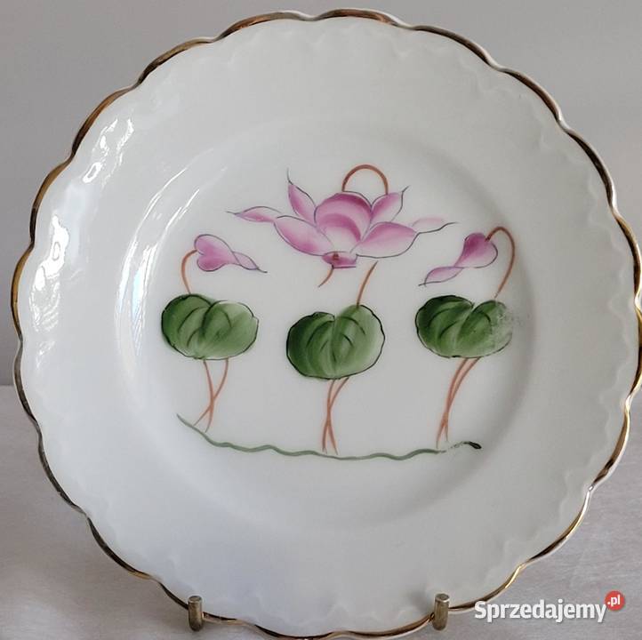 Zabytkowa śląska porcelana KPM Krister ręcznie małopolskie Kraków