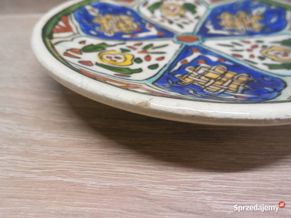Ceramiczny talerz Włochy Raszków