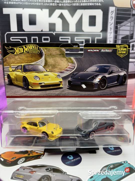 Hot Wheels Porsche 993 GT2 Porsche 718 Cayman dolnośląskie sprzedam