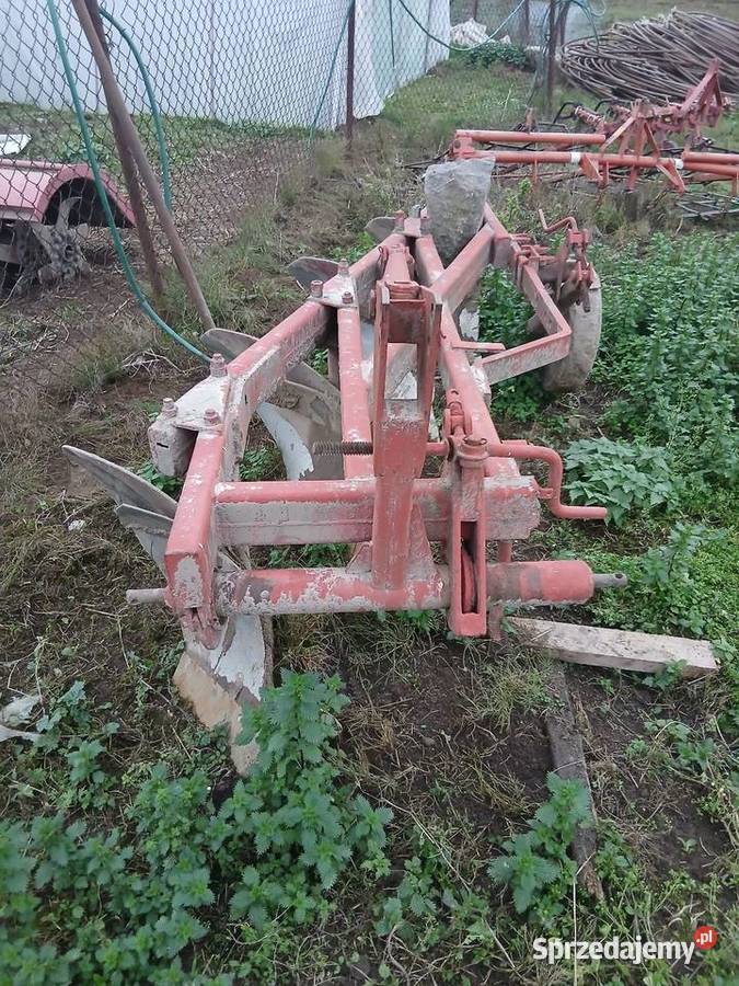 Pług Unia Grudziądz 4 skibowy 4x40 Transport łódzkie