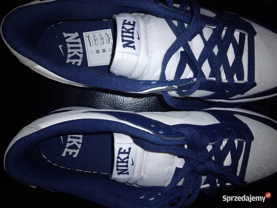 Nike Dunk Low Retro Summit White Midnight Navy Bydgoszcz sprzedam