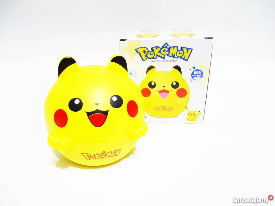 Lampka nocna Pokemon Pikachu LED Białystok
