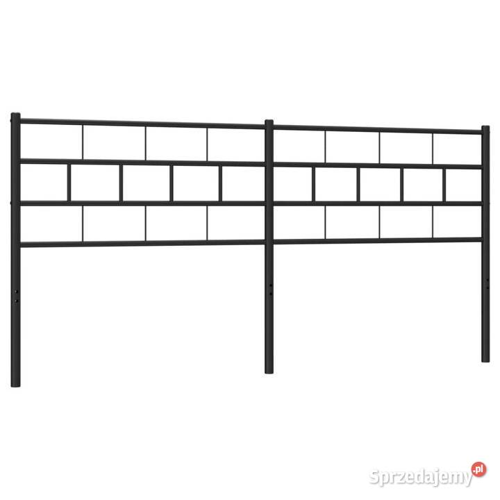 Metalowe wezgłowie czarne 180 WM355695 Warszawa