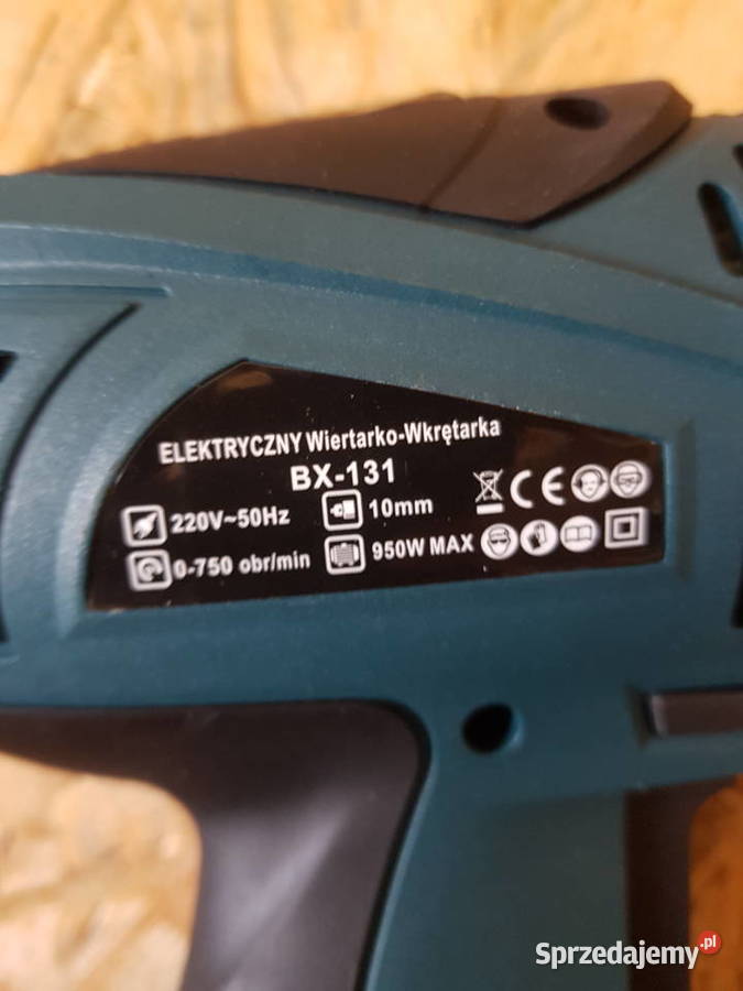 WIERTARKOWKRĘTARKA SIECIOWA 950W 750rpm BOXER Głogowa