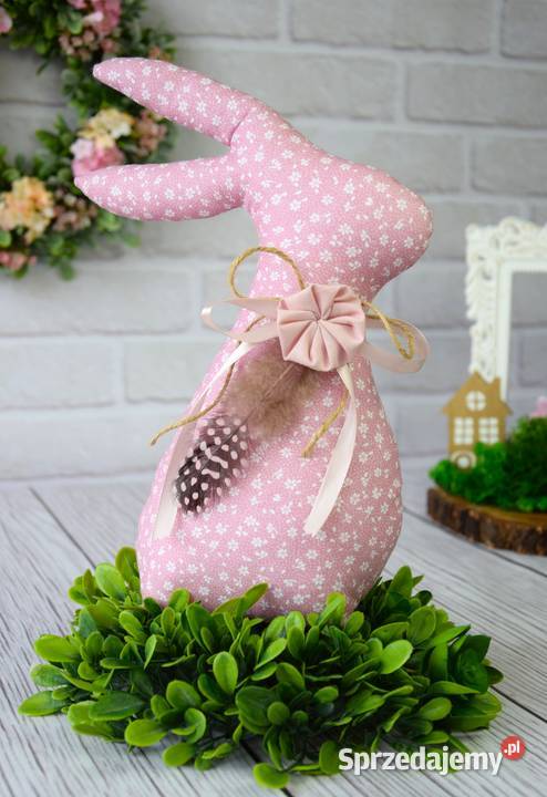 Zając wielkanocny Duży zajączek xxl Wyposażenie wnętrz Mysłowice