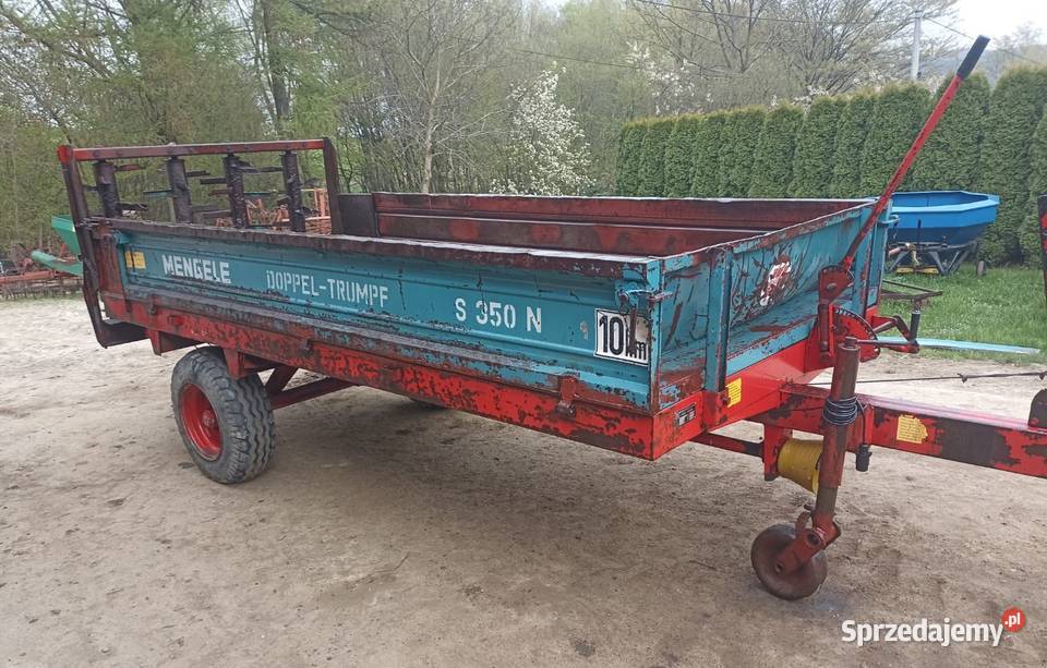 Rozrzutnik obornika Mengele Trumpf S 350 N Pisarzowa sprzedam