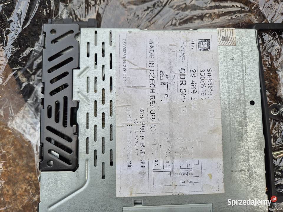 Opel CDR 500 Siemens VDO oryginalne radio Astra Sprzęt audio fabryczny