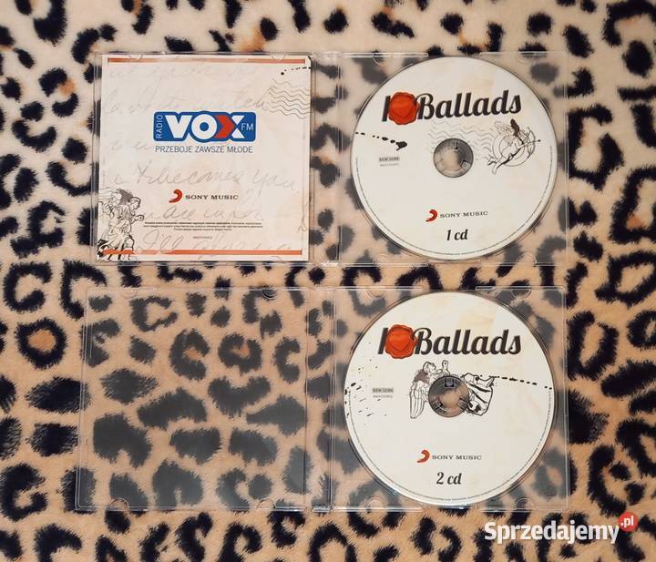 Płyty CD I love ballads seria Marek Sierocki Kraków