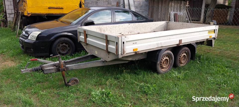 Humbaur Przyczepa burty aluminiowe dmc2000