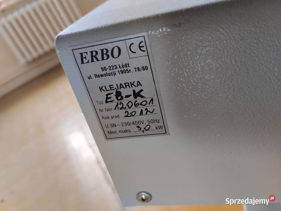 Klejarka płytowa Złotoryja sprzedam