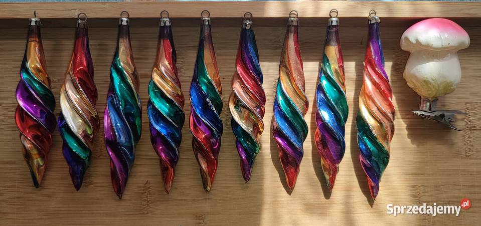 PRL świderki ozdoby choinkowe podlaskie