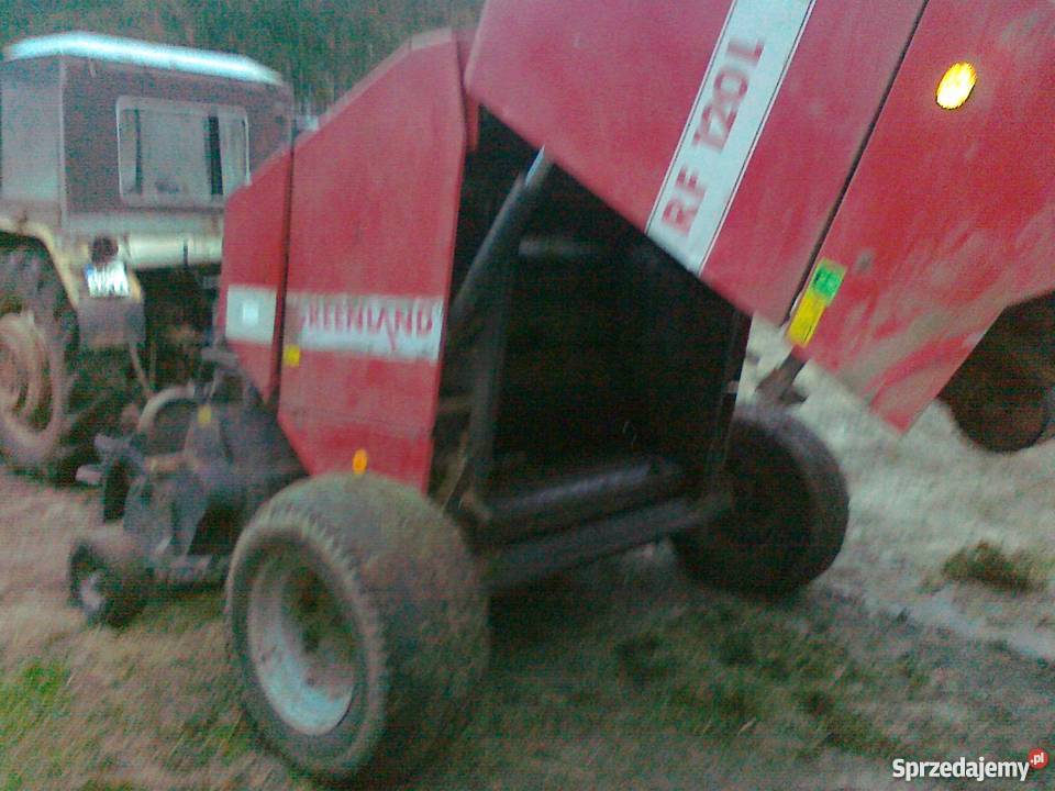Prasa GREENLAND RF 120 szeroki podbierak stan Łączki