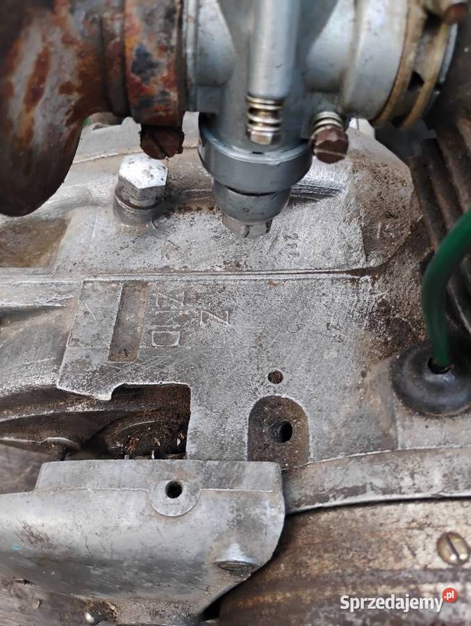 Silnik WSK 125 na chodzie Skomielna Czarna