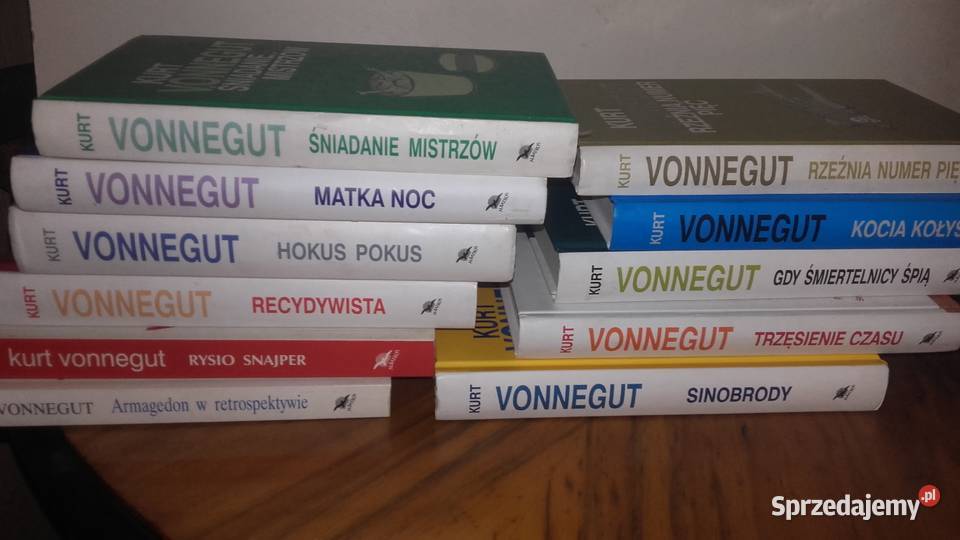 JVonnegut Śniadanie mistrzów Rzeźnia numer pięć literatura piękna - proza zagraniczna łódzkie