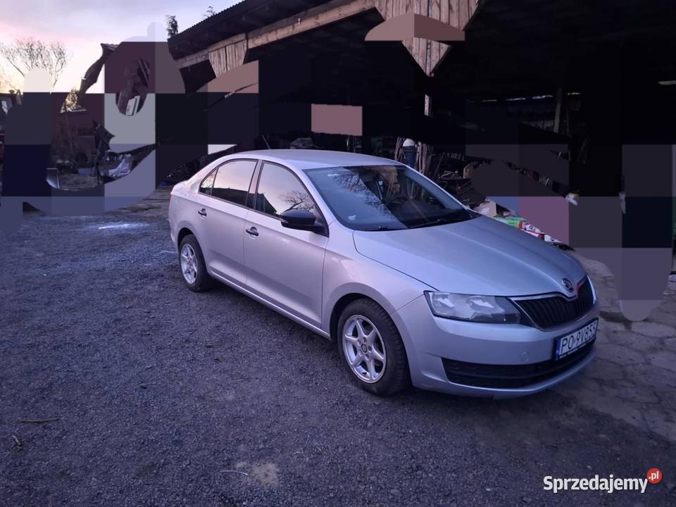 Skoda rapid 2016r Pierwszy właściciel wielkopolskie Jastrowie