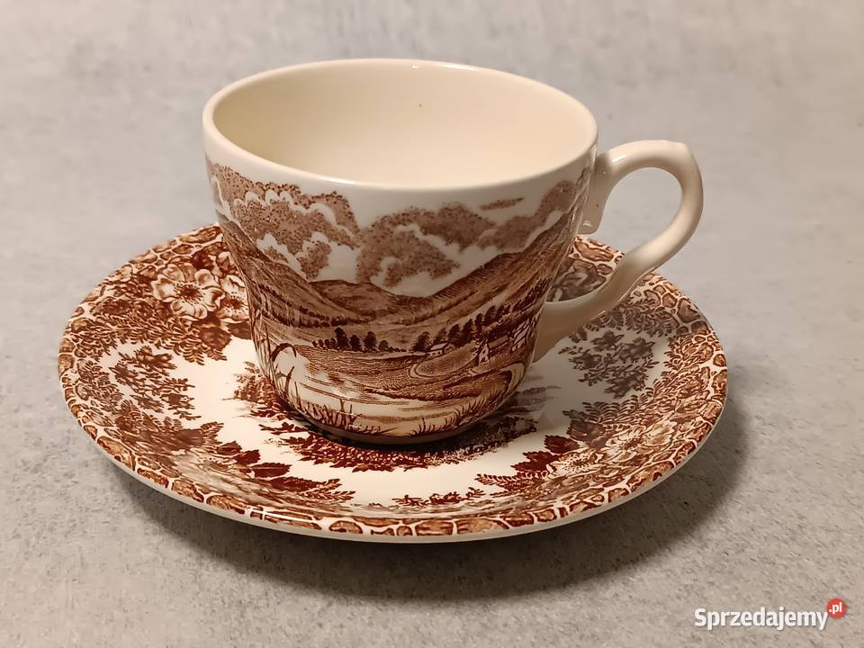 Ironstone Kolekcjonerska Herbaciana Filiżanka Augustów sprzedam