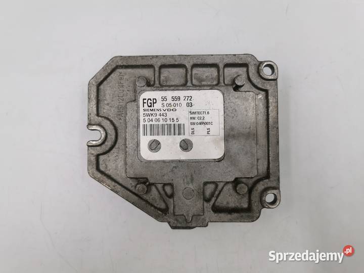 Sterownik Silnika Opel Astra H 18 16v Z18XE mazowieckie Wyszków