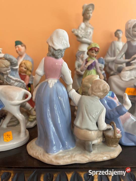 Figurka Para z kwiatami sprzedam