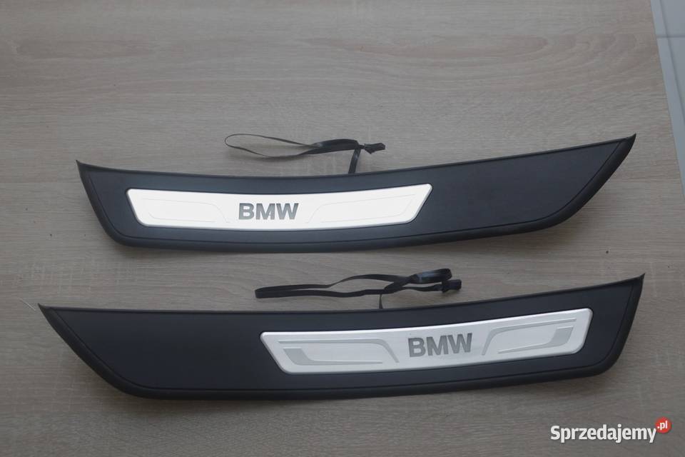 Listwy Progowe BMW Podświetlane Stan Idealny
