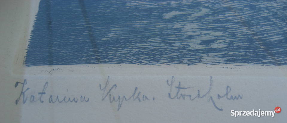 JEAN THEDODOR SKOGLUND Litografi