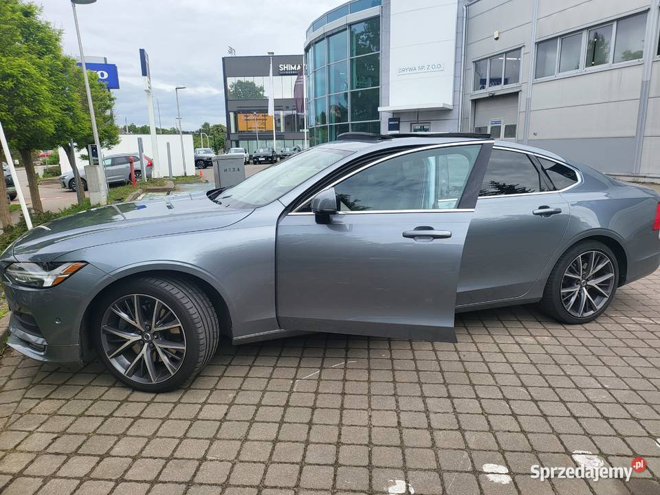 Volvo S90 long T6 320 2019r 81000 przebieg podgrzewane fotele pomorskie Gdynia