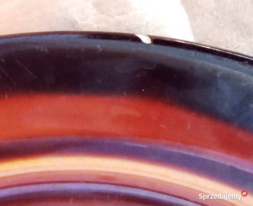 Talerze Porcelit Pruszków różne 10 brązowy Legionowo