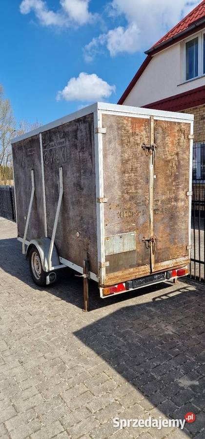 Przyczepa jednoosiowa 1300DMC 300x140x189 zachodniopomorskie Koszalin