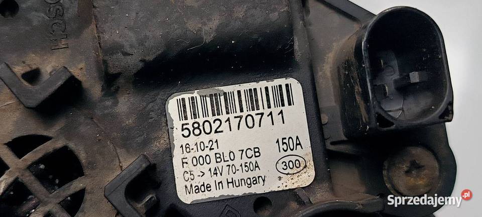 ALTERNATOR FIAT DUCATO III 5802170711