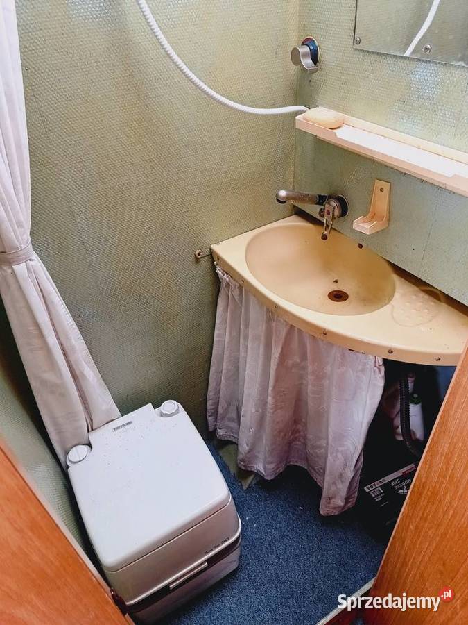 przyczepa kempingowa MOVER podgrzewacz gazowy Międzybrodzie Bialskie