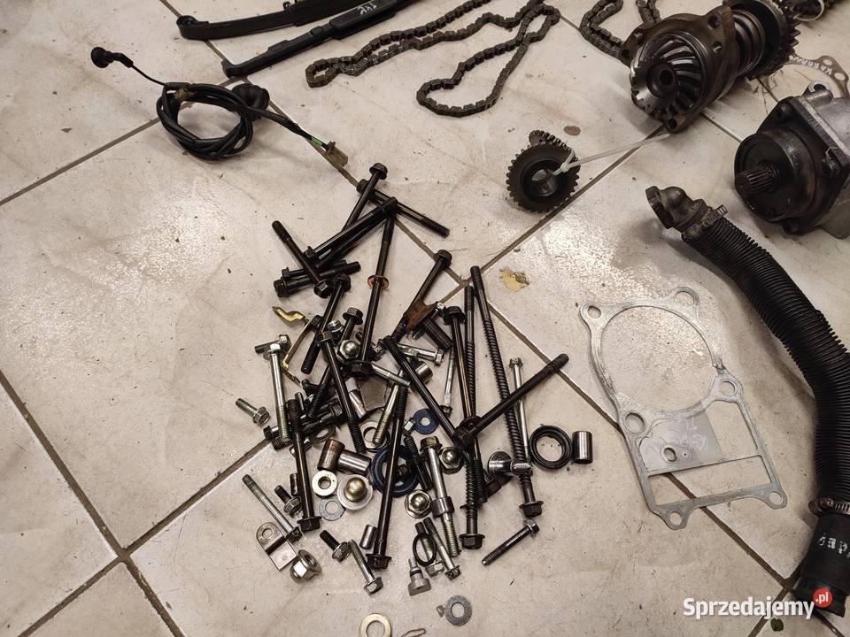 Honda NTV 650 silnik części wał cylinder głowica Jelenia Góra