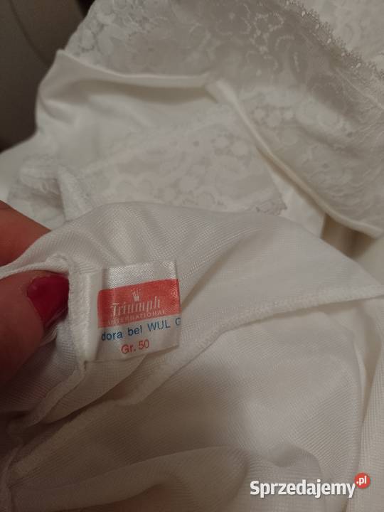 505XL Triumph Ekskluzywna biała halka z Londynu Kraków sprzedam