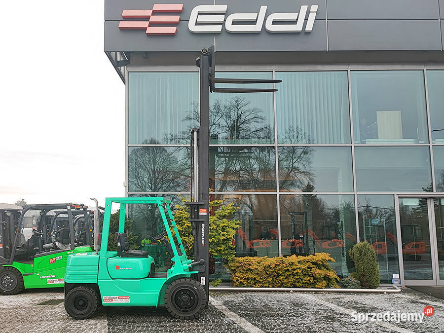 Wózek widłowy Mitsubishi DP30 3 tony triplex 43 Kęty