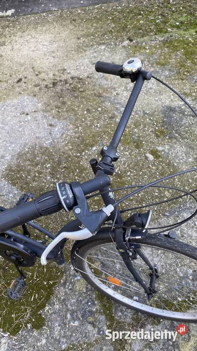 Damski miejski rower b twin czarny matowy Łódź