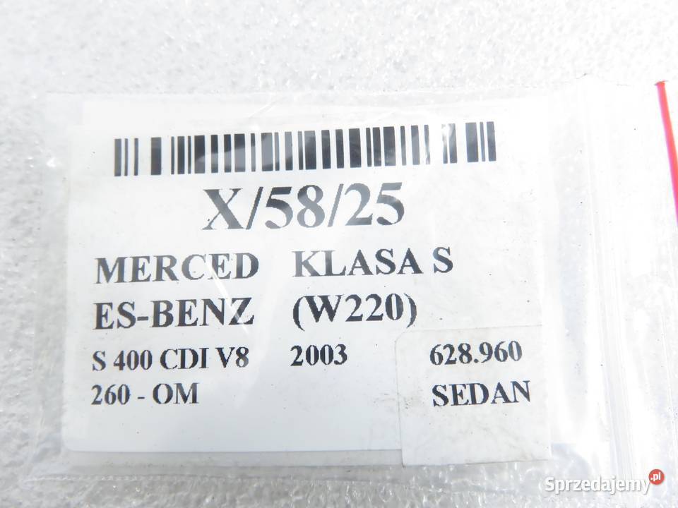 WAŁ NAPĘDOWY MERCEDES W220 400 CDI Wały napędowe małopolskie sprzedam