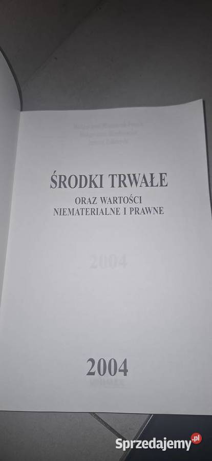 Środki trwałe i wartości niematerialne i prawne Kalisz