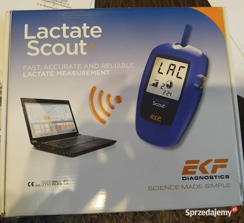 Miernik zakwaszenia organizmu Lactate Scout Pozostałe Łódź
