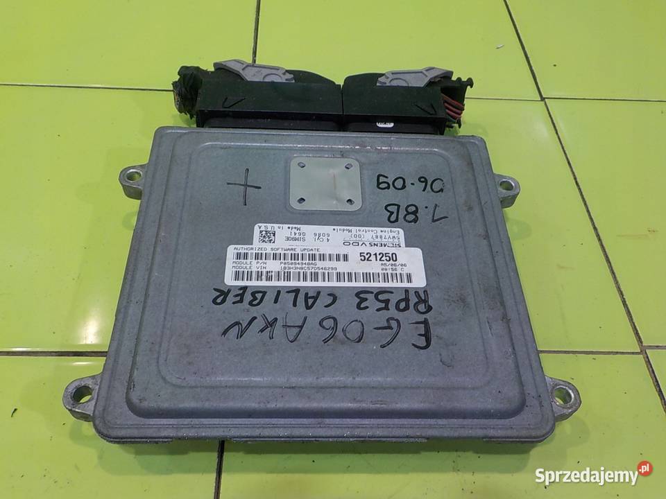 DODGE CALIBER 18 B 06r 5D sterownik komputer Czujniki i sterowniki Suków