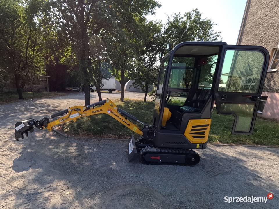 MINIKOPARKA Berger Kraus BK950KSR kabina Silnik Zielona Góra