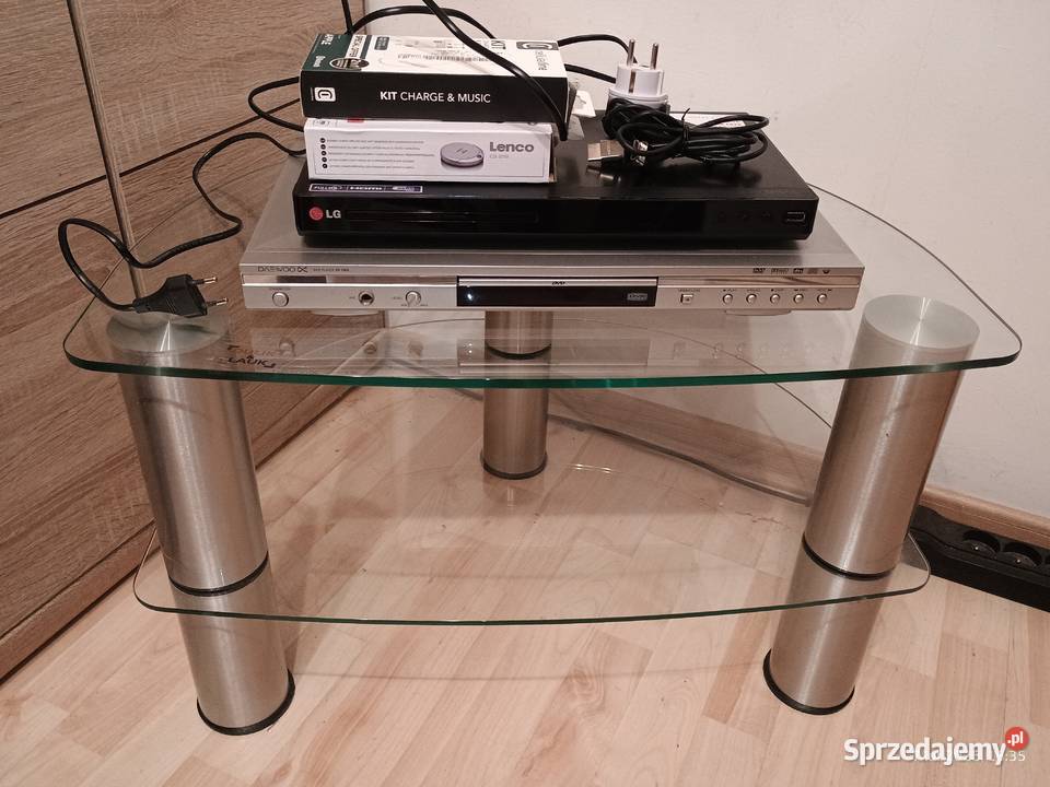 CD MP3 DVD LG stolik ładowarka USB słuchawki sprzedam