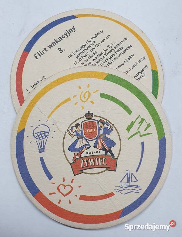 Podkładka kolekcjonerska pod piwo Reszel