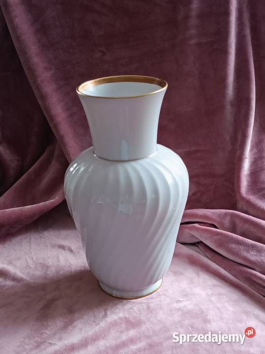 Tettau Klasyka designu biała porcelana i złoto śląskie Jastrzębie-Zdrój