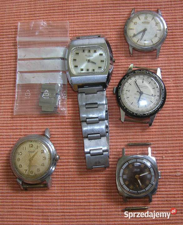 zegarki naręczne vintage do renowacji na Bartków