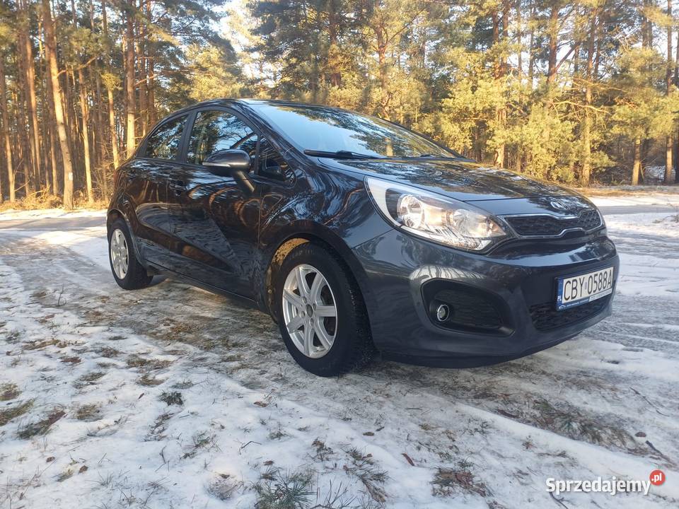 Kia Rio 2015 12 FV VAT 23 Grzane fotele kujawsko-pomorskie