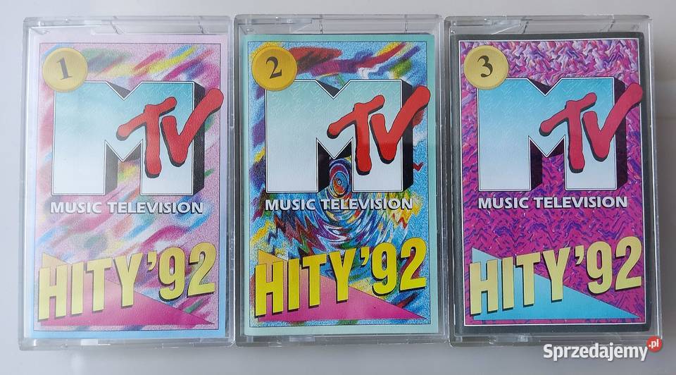 MTV Hity92 3 kasety magnetofonowe w zestawie