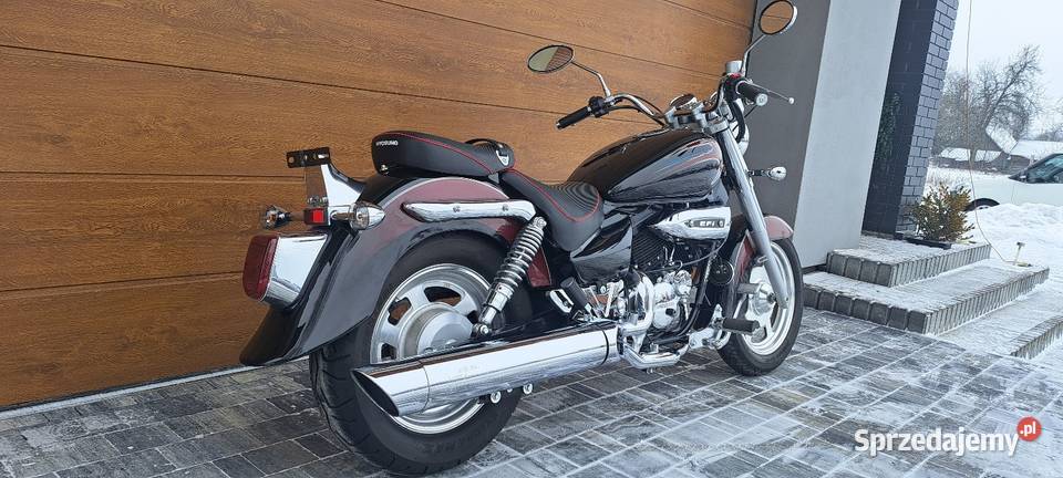 HYOSUNG AQUILA GV 250 2012r NA WTRYSKU STAN NOWY metalic Hyosung Niemianowice